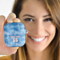 Custom World Football 2026 England AirPods Case Three Lions and Tudor Rose Pattern