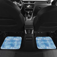 Custom World Football 2026 England Car Mats Three Lions and Tudor Rose Pattern