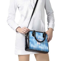 Custom World Football 2026 England Shoulder Handbag Three Lions and Tudor Rose Pattern