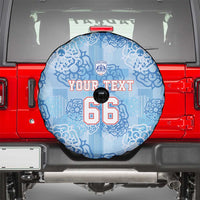 Custom World Football 2026 England Spare Tire Cover Three Lions and Tudor Rose Pattern