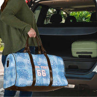 Custom World Football 2026 England Travel Bag Three Lions and Tudor Rose Pattern