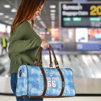 Custom World Football 2026 England Travel Bag Three Lions and Tudor Rose Pattern