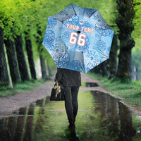 Custom World Football 2026 England Umbrella Three Lions and Tudor Rose Pattern