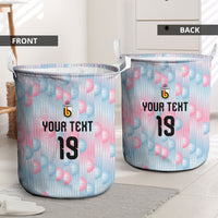 Custom World Football 2026 Belgium Laundry Basket Belgian The Red Devils Champions