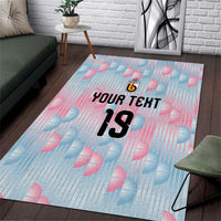 Custom World Football 2026 Belgium Area Rug Belgian The Red Devils Champions