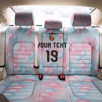 Custom World Football 2026 Belgium Back Car Seat Cover Belgian The Red Devils Champions