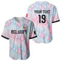 Custom World Football 2026 Belgium Baseball Jersey Belgian The Red Devils Champions