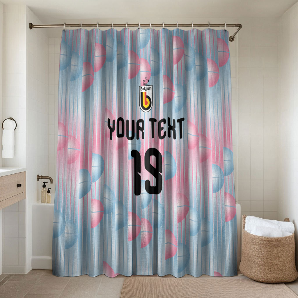 Custom World Football 2026 Belgium Bathroom Set Belgian The Red Devils Champions