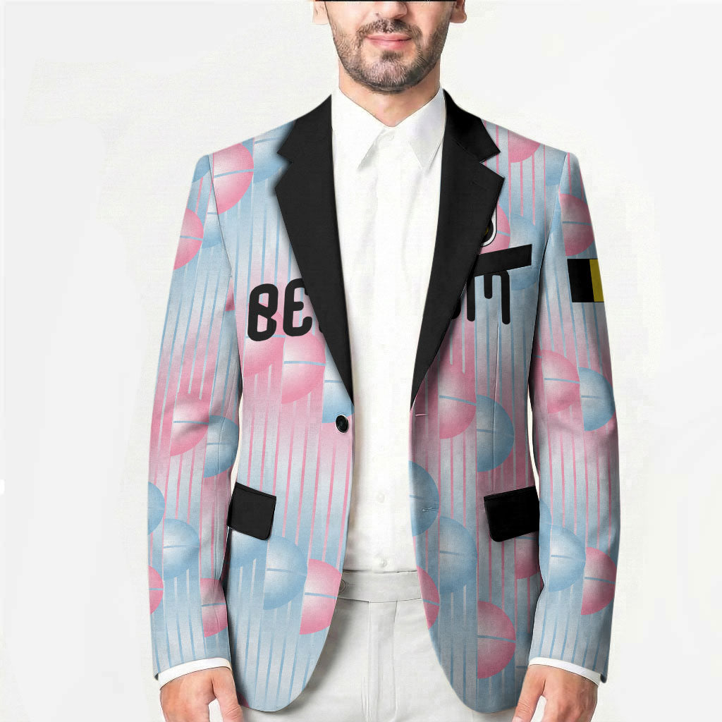 Custom World Football 2026 Belgium Blazer Belgian The Red Devils Champions