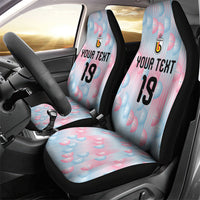 Custom World Football 2026 Belgium Car Seat Cover Belgian The Red Devils Champions