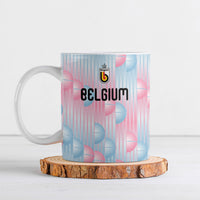 Custom World Football 2026 Belgium Ceramic Mug Belgian The Red Devils Champions