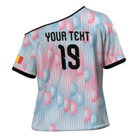 Custom World Football 2026 Belgium Cross Shoulder Shirt Belgian The Red Devils Champions