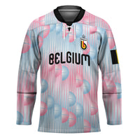Custom World Football 2026 Belgium Hockey Jersey Belgian The Red Devils Champions