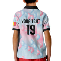 Custom World Football 2026 Belgium Kid Polo Shirt Belgian The Red Devils Champions