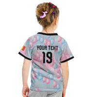 Custom World Football 2026 Belgium Kid T Shirt Belgian The Red Devils Champions