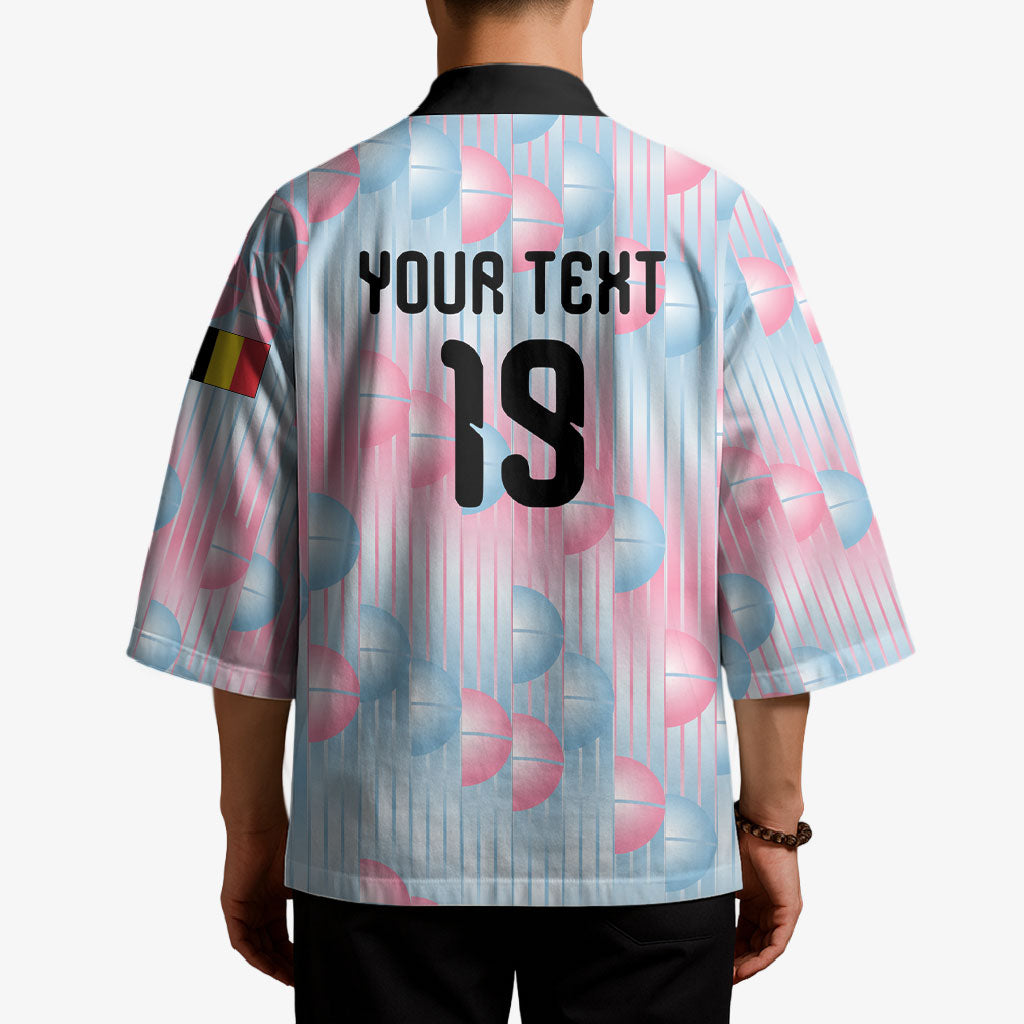 Custom World Football 2026 Belgium Kimono Belgian The Red Devils Champions