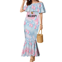 Custom World Football 2026 Belgium Mermaid Dress Belgian The Red Devils Champions