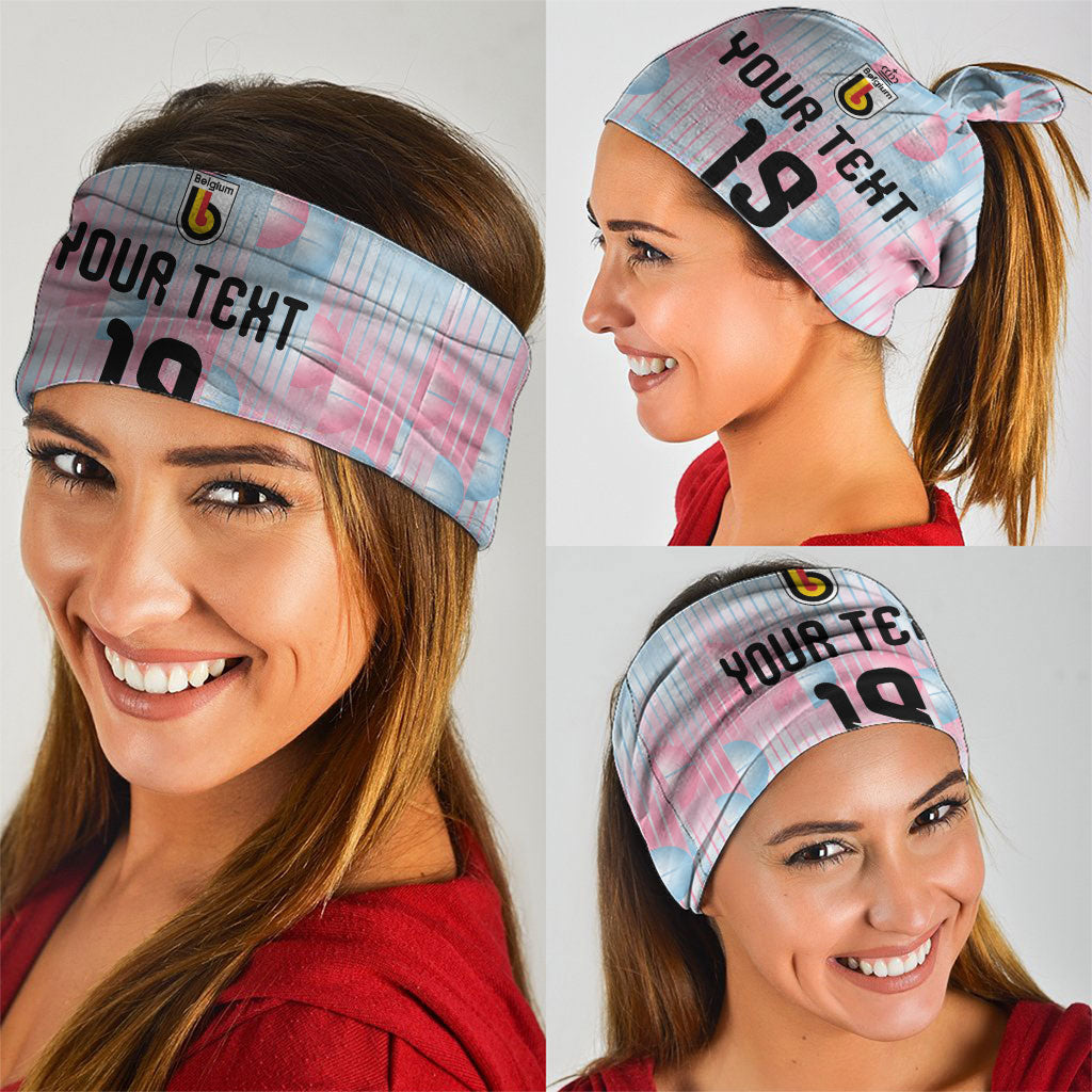 Custom World Football 2026 Belgium Neck Gaiter Belgian The Red Devils Champions