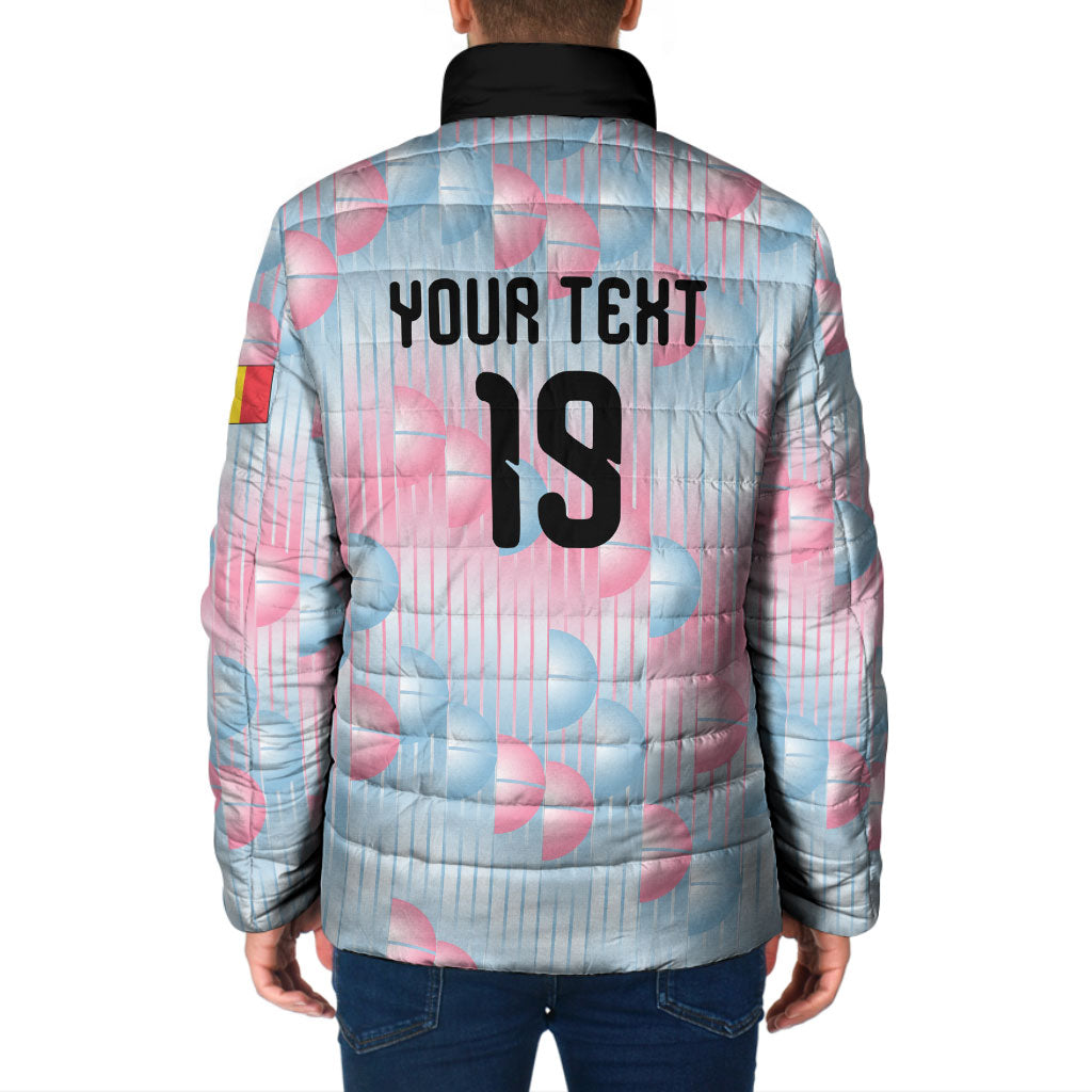 Custom World Football 2026 Belgium Padded Jacket Belgian The Red Devils Champions
