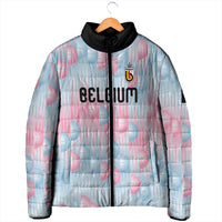Custom World Football 2026 Belgium Padded Jacket Belgian The Red Devils Champions