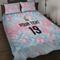 Custom World Football 2026 Belgium Quilt Bed Set Belgian The Red Devils Champions