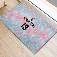 Custom World Football 2026 Belgium Rubber Doormat Belgian The Red Devils Champions
