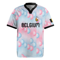 Custom World Football 2026 Belgium Rugby Jersey Belgian The Red Devils Champions