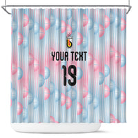 Custom World Football 2026 Belgium Shower Curtain Belgian The Red Devils Champions