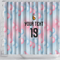 Custom World Football 2026 Belgium Shower Curtain Belgian The Red Devils Champions