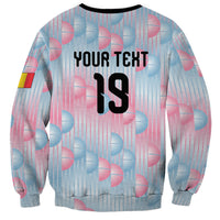 Custom World Football 2026 Belgium Sweatshirt Belgian The Red Devils Champions