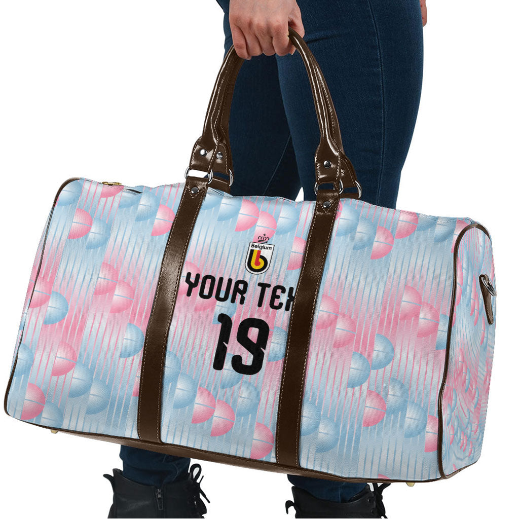 Custom World Football 2026 Belgium Travel Bag Belgian The Red Devils Champions