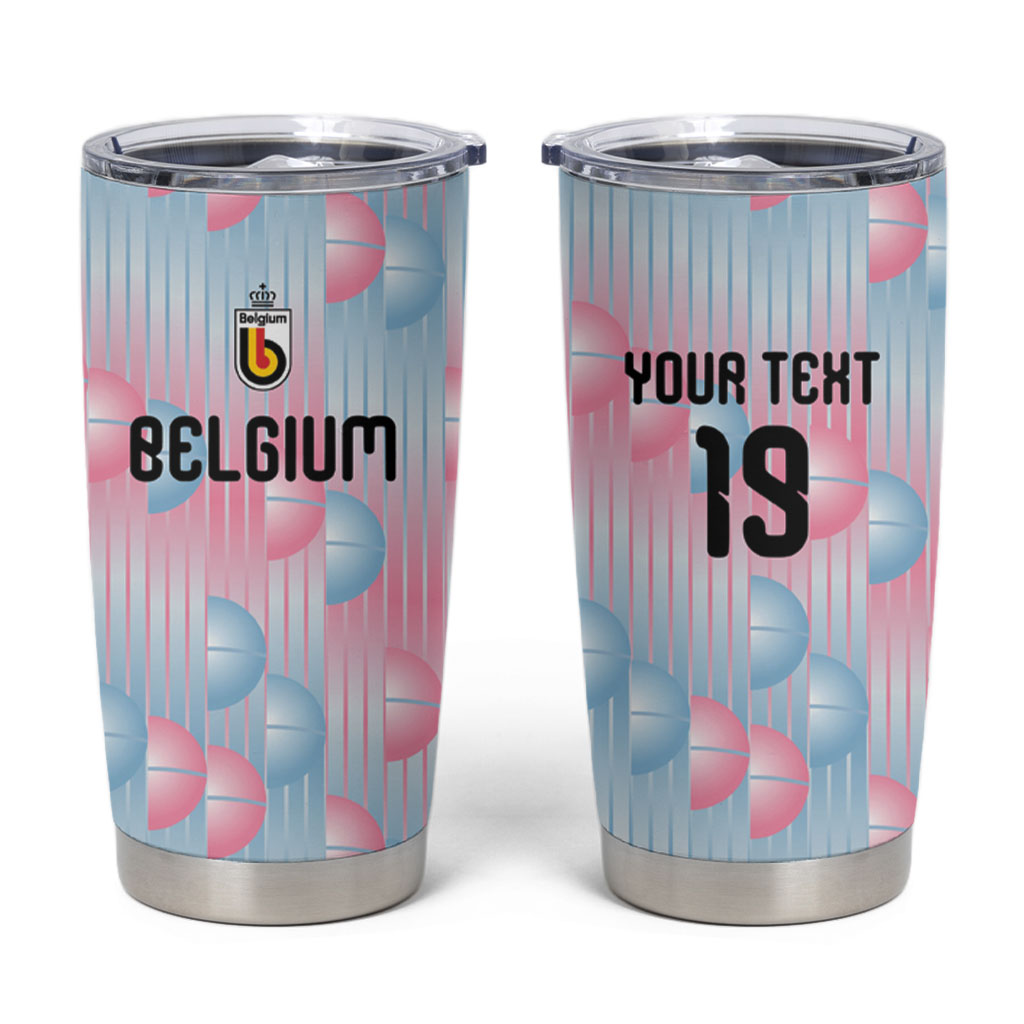 Custom World Football 2026 Belgium Tumbler Cup Belgian The Red Devils Champions