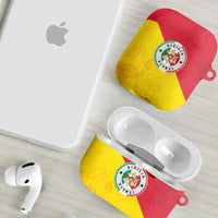 Italy Sicilia AirPods Case Triskeles With Lemons - Wonder Print Shop