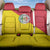 Italy Sicilia Back Car Seat Cover Triskeles With Lemons - Wonder Print Shop