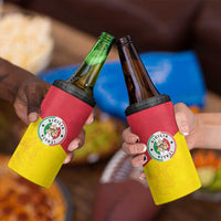 Italy Sicilia 4 in 1 Can Cooler Tumbler Triskeles With Lemons - Wonder Print Shop