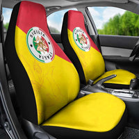Italy Sicilia Car Seat Cover Triskeles With Lemons - Wonder Print Shop