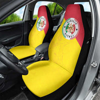 Italy Sicilia Car Seat Cover Triskeles With Lemons - Wonder Print Shop