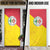 Italy Sicilia Door Cover Triskeles With Lemons - Wonder Print Shop