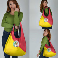 Italy Sicilia Grocery Bag Triskeles With Lemons - Wonder Print Shop