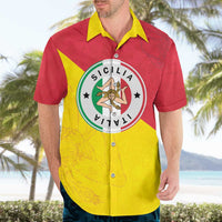Italy Sicilia Hawaiian Shirt Triskeles With Lemons - Wonder Print Shop