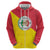 Italy Sicilia Hoodie Triskeles With Lemons - Wonder Print Shop