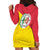 Italy Sicilia Hoodie Dress Triskeles With Lemons - Wonder Print Shop