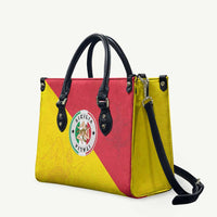Italy Sicilia Leather Bag Triskeles With Lemons - Wonder Print Shop