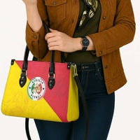 Italy Sicilia Leather Bag Triskeles With Lemons - Wonder Print Shop