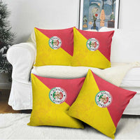 Italy Sicilia Pillow Cover Triskeles With Lemons - Wonder Print Shop