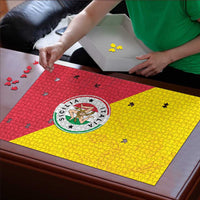 Italy Sicilia Puzzle Triskeles With Lemons - Wonder Print Shop