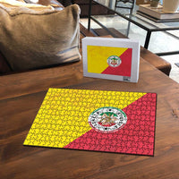 Italy Sicilia Puzzle Triskeles With Lemons - Wonder Print Shop