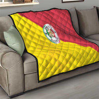 Italy Sicilia Quilt Triskeles With Lemons - Wonder Print Shop