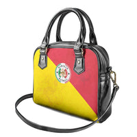 Italy Sicilia Shoulder Handbag Triskeles With Lemons - Wonder Print Shop