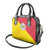 Italy Sicilia Shoulder Handbag Triskeles With Lemons - Wonder Print Shop